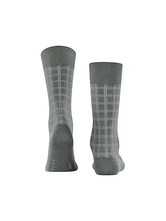 FALKE | Chaussettes homme MODERN TAILOR noir | hellgrau